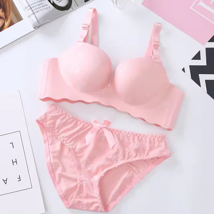 Women's Bra Panty Lingerie Set for Girl's Pack of 4| L- 98