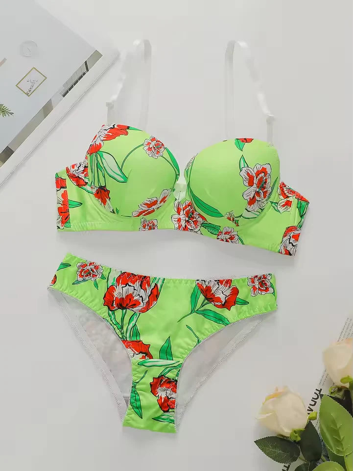 Women's Bra Panty Lingerie Set for Girl's Pack of 3| L-29