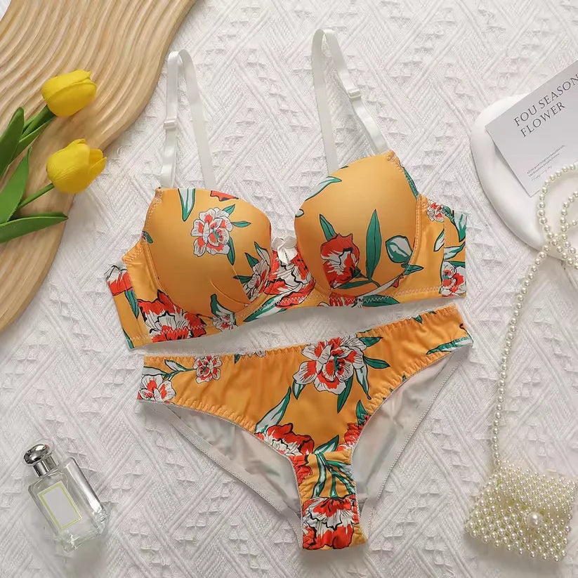 Women's Bra Panty Lingerie Set for Girl's Pack of 3| L-29
