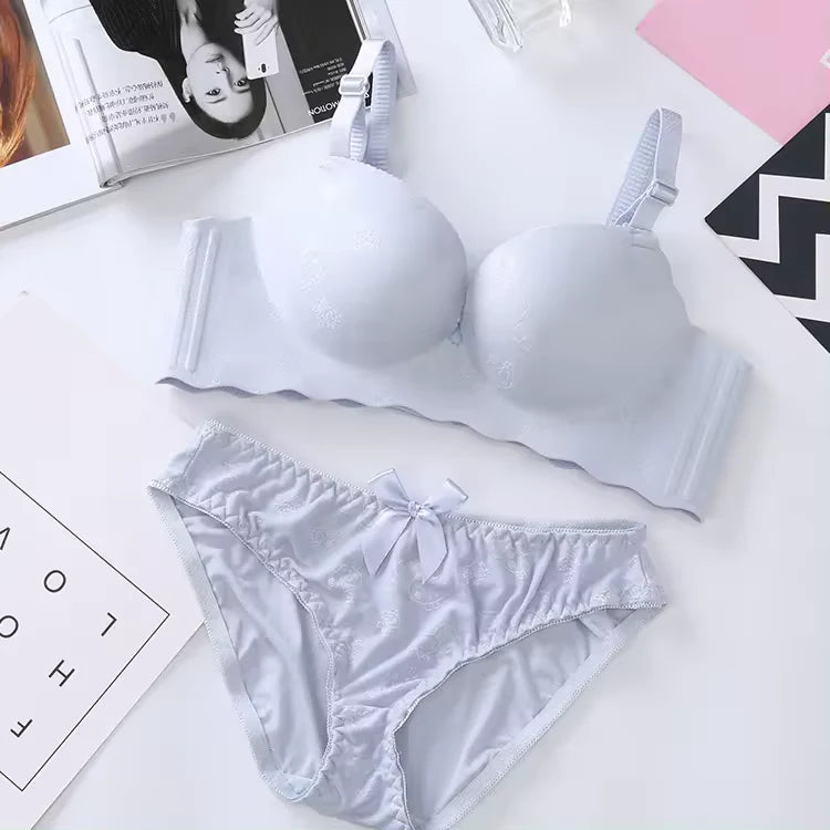 Women's Bra Panty Lingerie Set for Girl's Pack of 4| L- 98