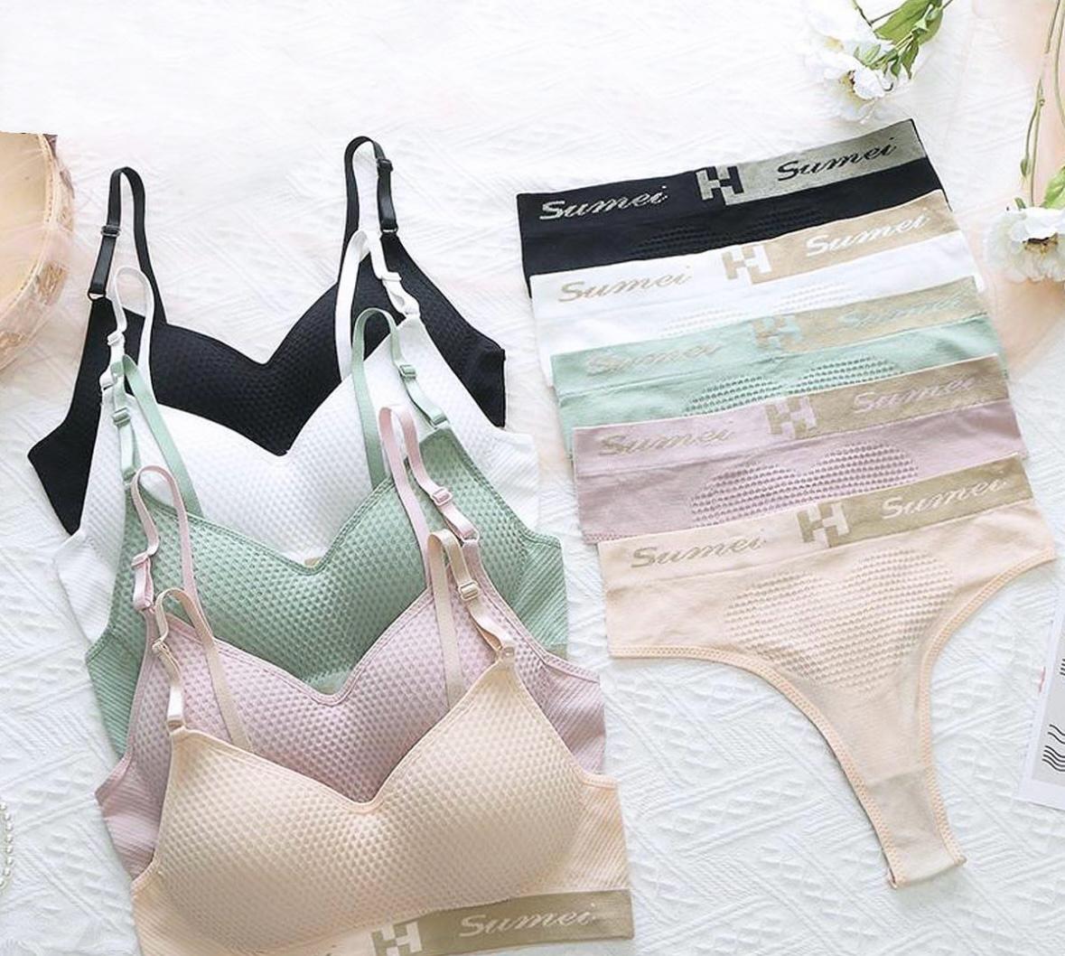 ( PACK OF =5) WOMEN'S BRA PANTY LINGERIE SET FOR GIRL'S COMBO | K-41