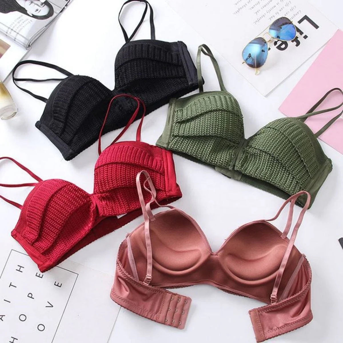 Women's Bra Panty Lingerie Set for Girl's Pack of 3 | L-90