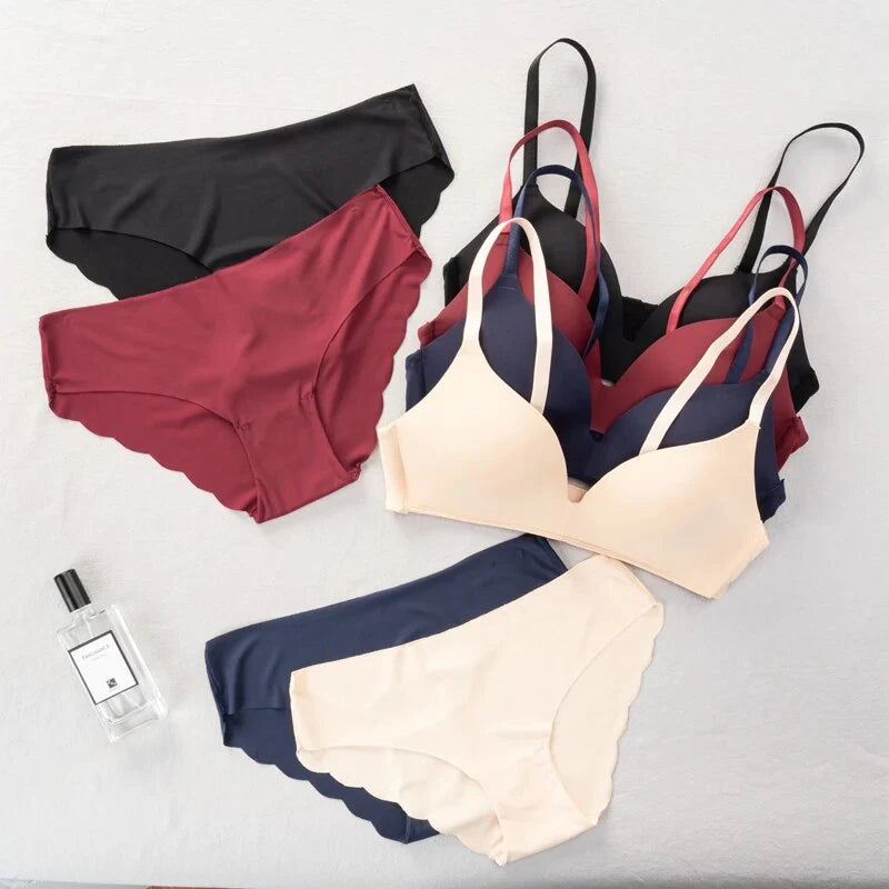 Women's Bra Panty Lingerie Set for Girl's Pack of 4 | L-41