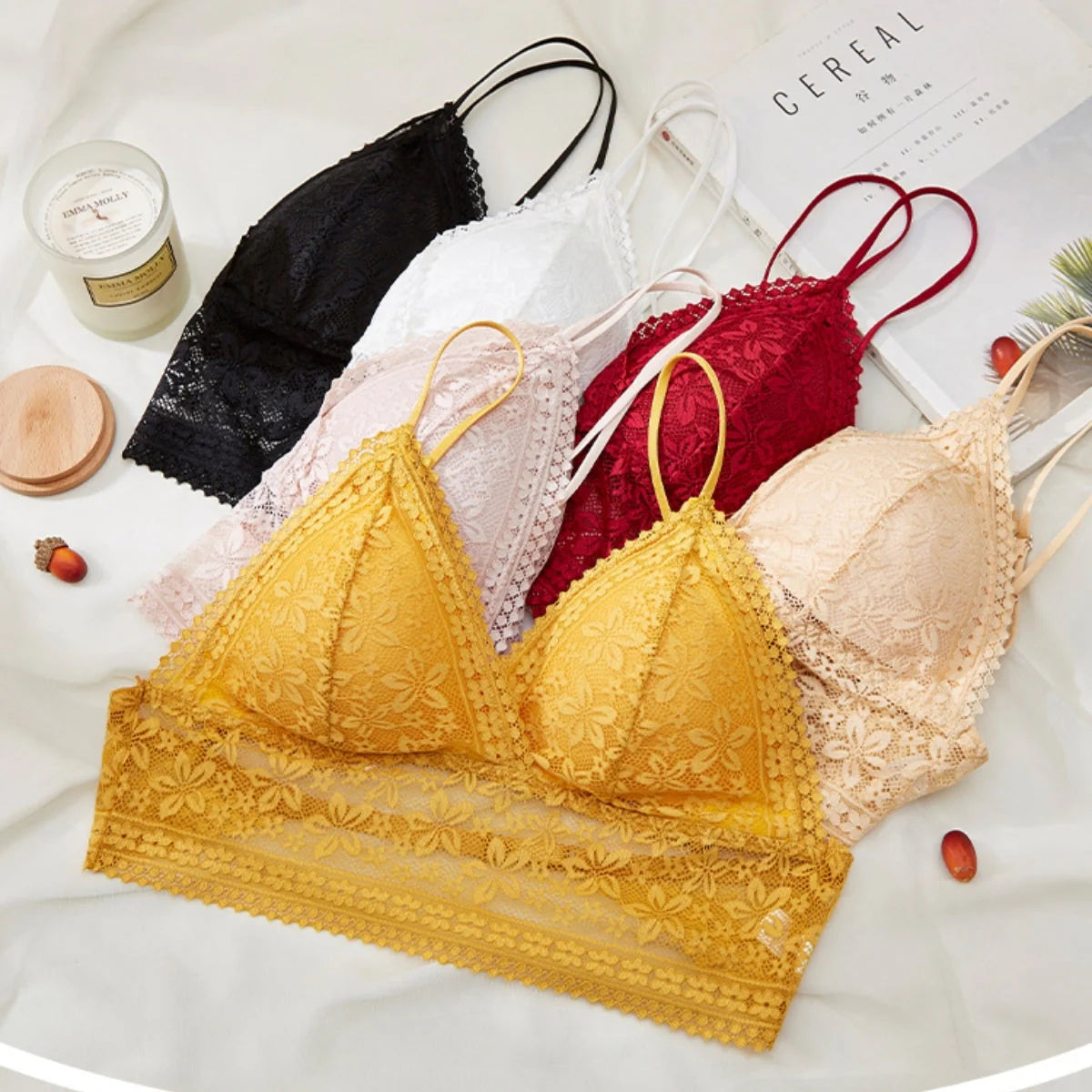 ( PACK OF =6 )WOMEN'S BRA PANTY LINGERIE SET FOR GIRL'S COMBO | V-27