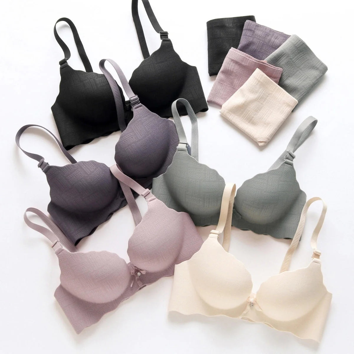 ( PACK OF =5 )WOMEN'S BRA PANTY LINGERIE SET FOR GIRL'S COMBO | V-15