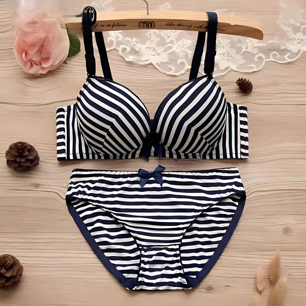Women's Bra Panty Lingerie Set for Girl's Pack of 4 | L-82