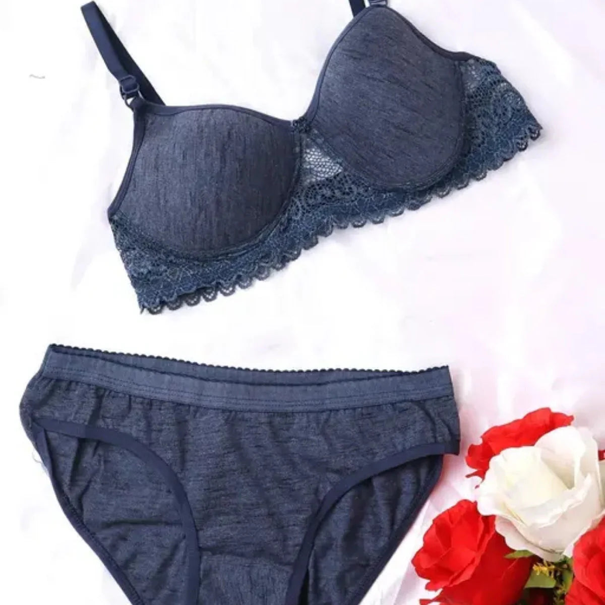 Women's Bra Panty Lingerie Set for Girl's Pack of 4 | L-39