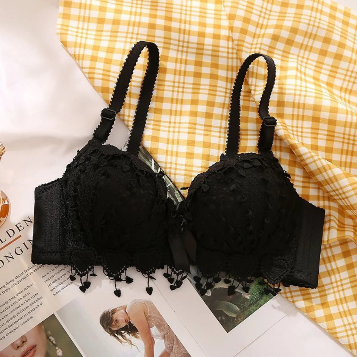 ( PACK OF =8) WOMEN'S BRA PANTY LINGERIE SET FOR GIRL'S COMBO | M-59