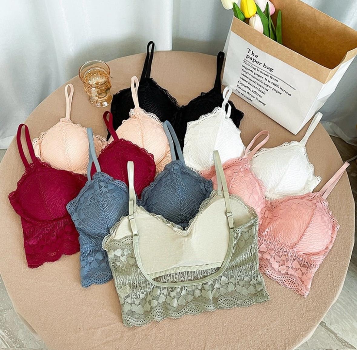 Women's Bra Panty Lingerie Set for Girl's Pack of 7| L -96
