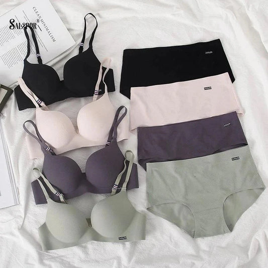 Women's Bra Panty Lingerie Set for Girl's Pack of 4 | L-32