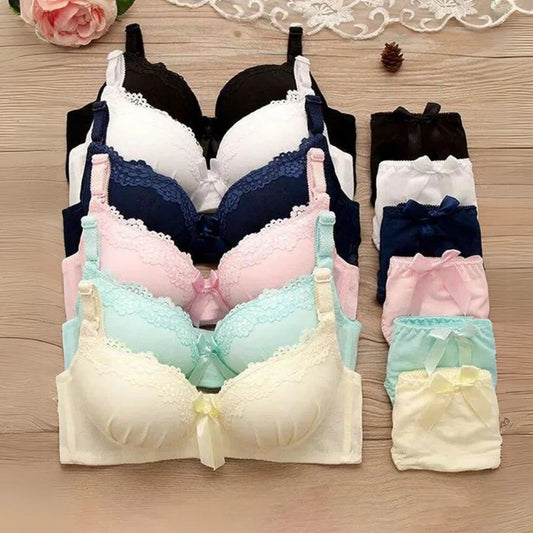 ( PACK OF =6) WOMEN'S BRA PANTY LINGERIE SET FOR GIRL'S COMBO | K-43