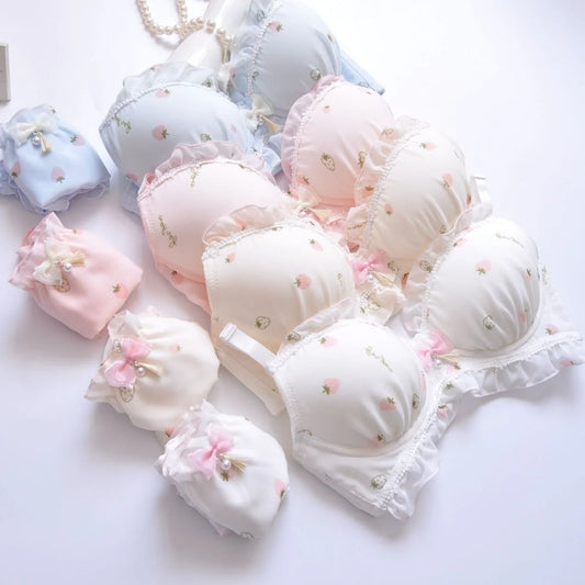 Women's Bra Panty Lingerie Set for Girl's Pack of 4 | L-62