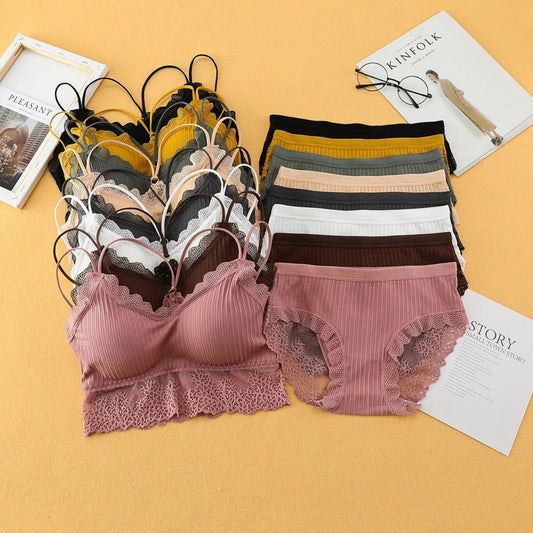 ( PACK OF =8) WOMEN'S BRA PANTY LINGERIE SET FOR GIRL'S COMBO | M-41