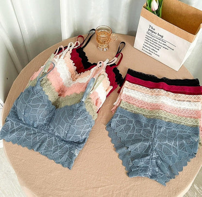 Women's Bra Panty Lingerie Set for Girl's Pack of 7| L - 93