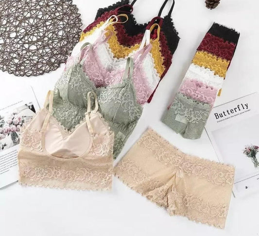 ( PACK OF =7) WOMEN'S BRA PANTY LINGERIE SET FOR GIRL'S COMBO | M-24