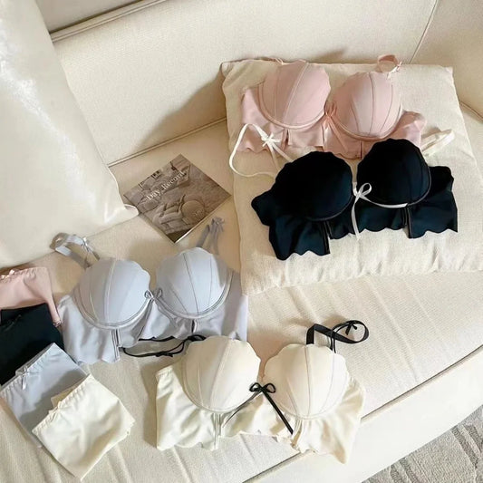 Women's Bra Panty Lingerie Set for Girl's Pack of 4 | L-60