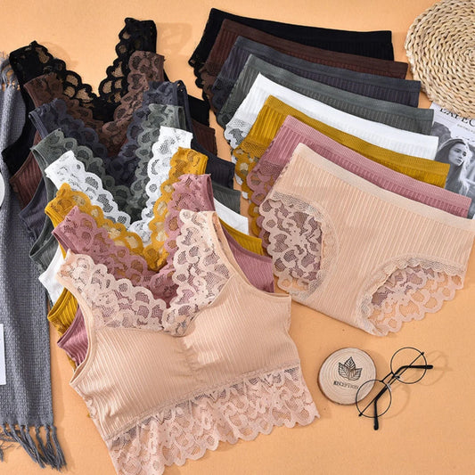 ( PACK OF =6 )WOMEN'S BRA PANTY LINGERIE SET FOR GIRL'S COMBO | V-21