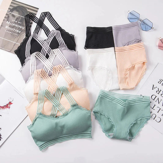 ( PACK OF =6) WOMEN'S BRA PANTY LINGERIE SET FOR GIRL'S COMBO | K-11
