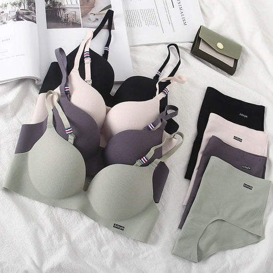 Women's Bra Panty Lingerie Set for Girl's Pack of 4 | L- 54