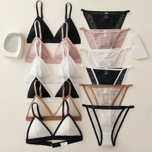 ( PACK OF =6) WOMEN'S BRA PANTY LINGERIE SET FOR GIRL'S COMBO | K-37