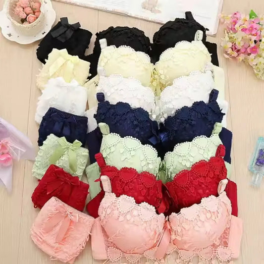 ( PACK OF =8) WOMEN'S BRA PANTY LINGERIE SET FOR GIRL'S COMBO | M-59
