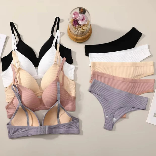 ( PACK OF =5 )WOMEN'S BRA PANTY LINGERIE SET FOR GIRL'S COMBO | K-27