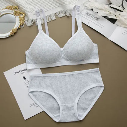 Women's Bra Panty Lingerie Set for Girl's Pack of 4| L - 38