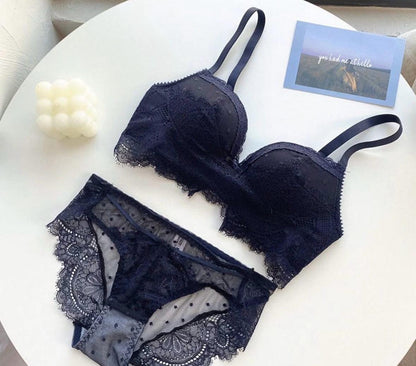 Women's Bra Panty Lingerie Set for Girl's Pack of 4| L - 86