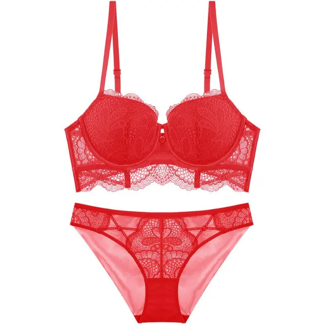 Women's Bra Panty Lingerie Set for Girl's Pack of 4 | L-92