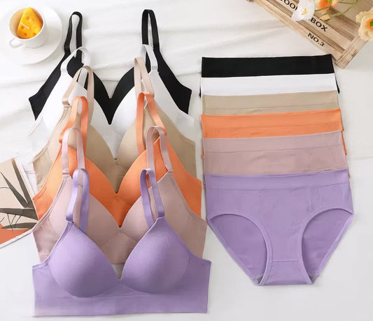 ( PACK OF =6) WOMEN'S BRA PANTY LINGERIE SET FOR GIRL'S COMBO | K-33