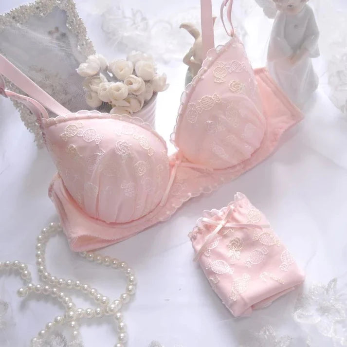 Women's Bra Panty Lingerie Set for Girl's Pack of 3 | L-34