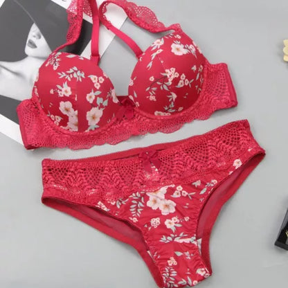 Women's Bra Panty Lingerie Set for Girl's Pack of 4 | L- 52
