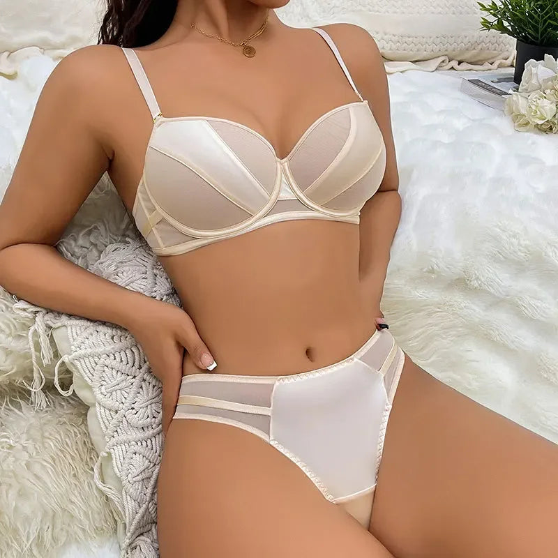 Women's Bra Panty Lingerie Set for Girl's Pack of 4 | L-96