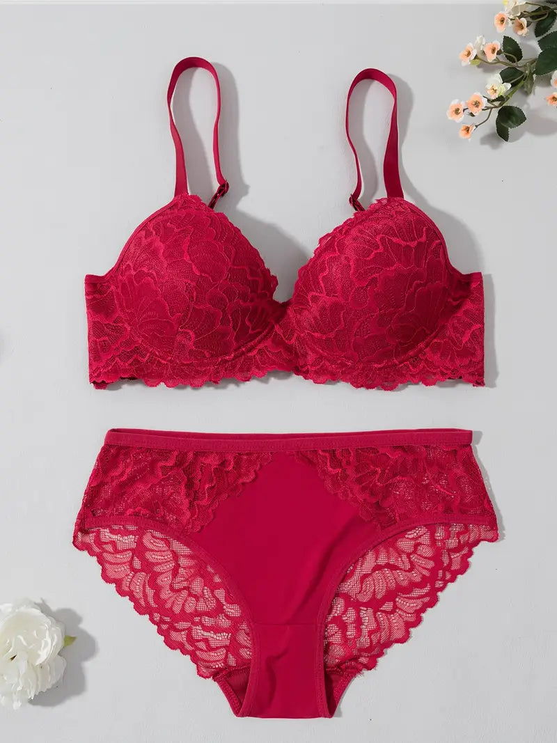 ( PACK OF =6) WOMEN'S BRA PANTY LINGERIE SET FOR GIRL'S COMBO | K-29