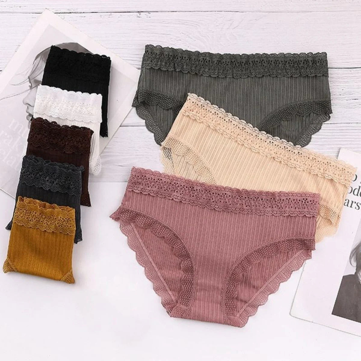 ( PACK OF =8) WOMEN'S BRA PANTY LINGERIE SET FOR GIRL'S COMBO | M-11