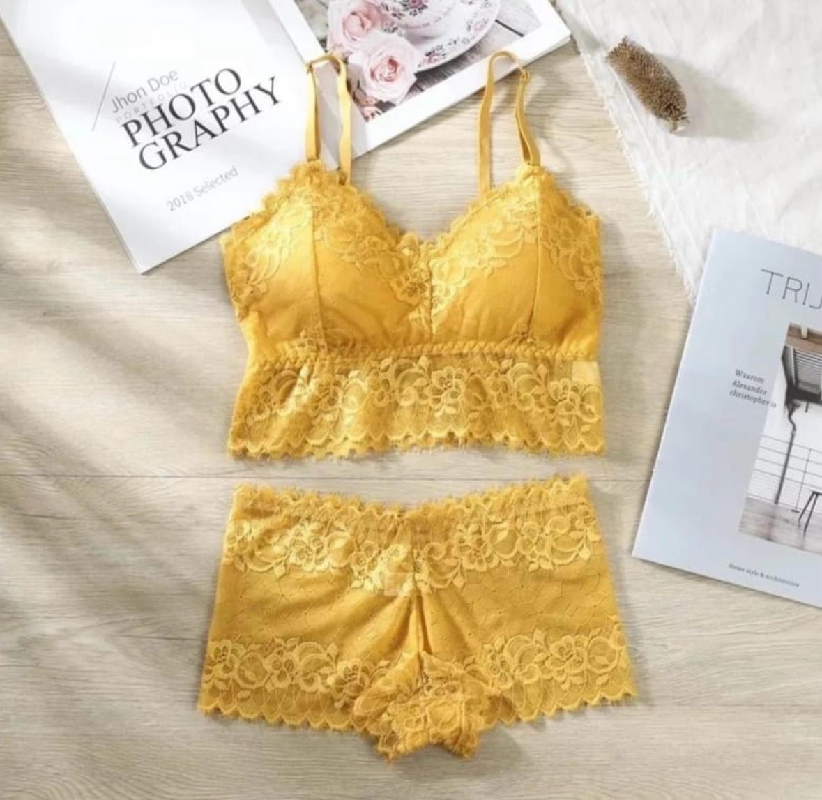 ( PACK OF =7) WOMEN'S BRA PANTY LINGERIE SET FOR GIRL'S COMBO | M-35