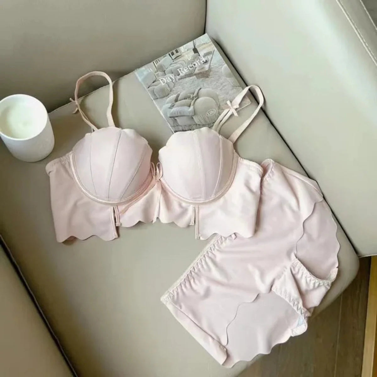 Women's Bra Panty Lingerie Set for Girl's Pack of 4 | L-60