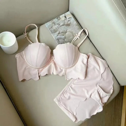 Women's Bra Panty Lingerie Set for Girl's Pack of 4 | L-60