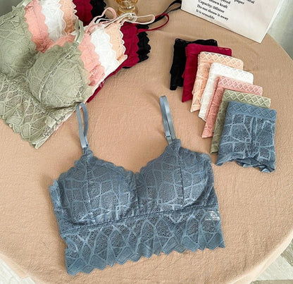 Women's Bra Panty Lingerie Set for Girl's Pack of 7| L - 93