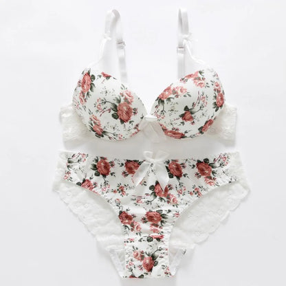 Women's Bra Panty Lingerie Set for Girl's Pack of 3 | L- 55