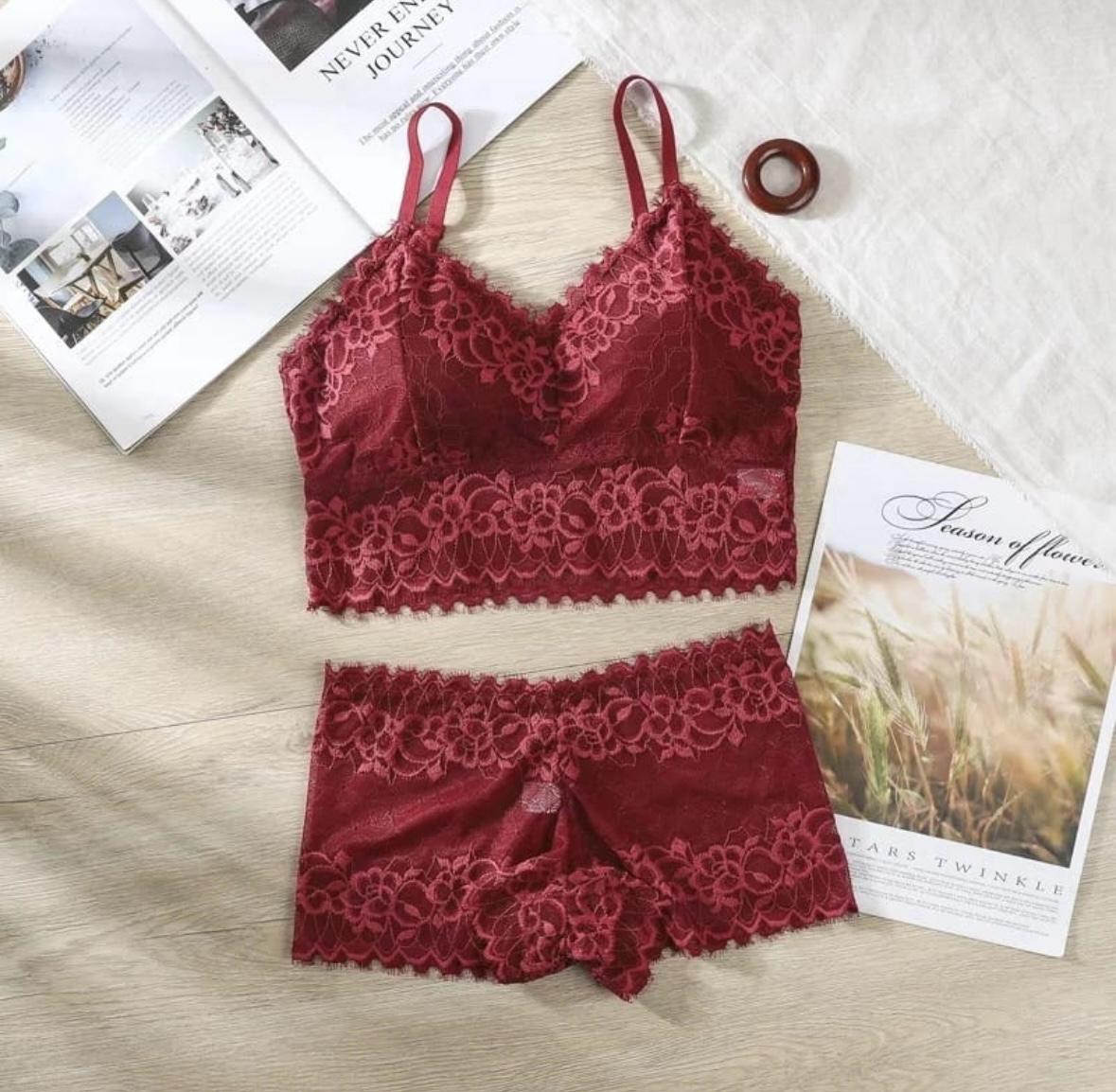 ( PACK OF =7) WOMEN'S BRA PANTY LINGERIE SET FOR GIRL'S COMBO | M-35