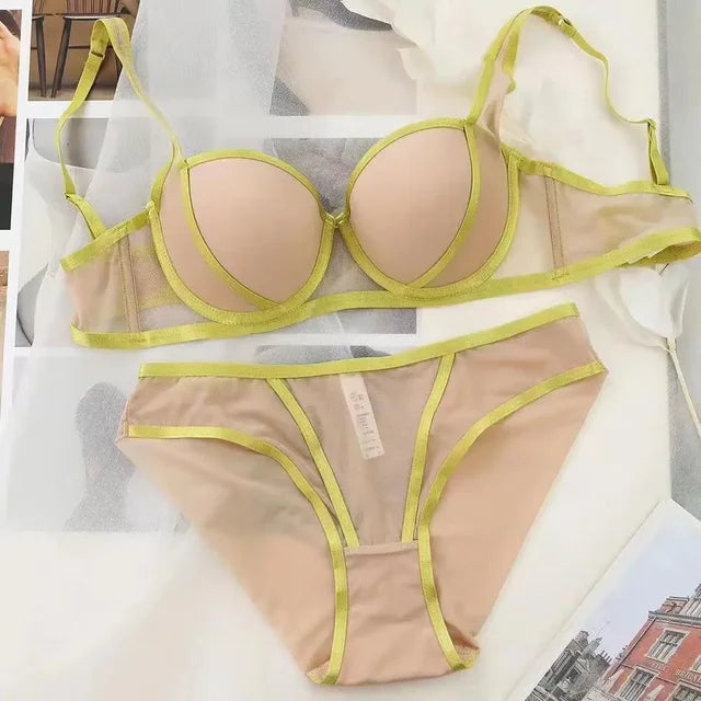 Women's Bra Panty Lingerie Set for Girl's Pack of 4 | L-64
