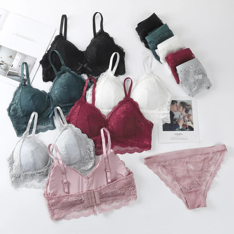 ( PACK OF =6) WOMEN'S BRA PANTY LINGERIE SET FOR GIRL'S COMBO | K-39