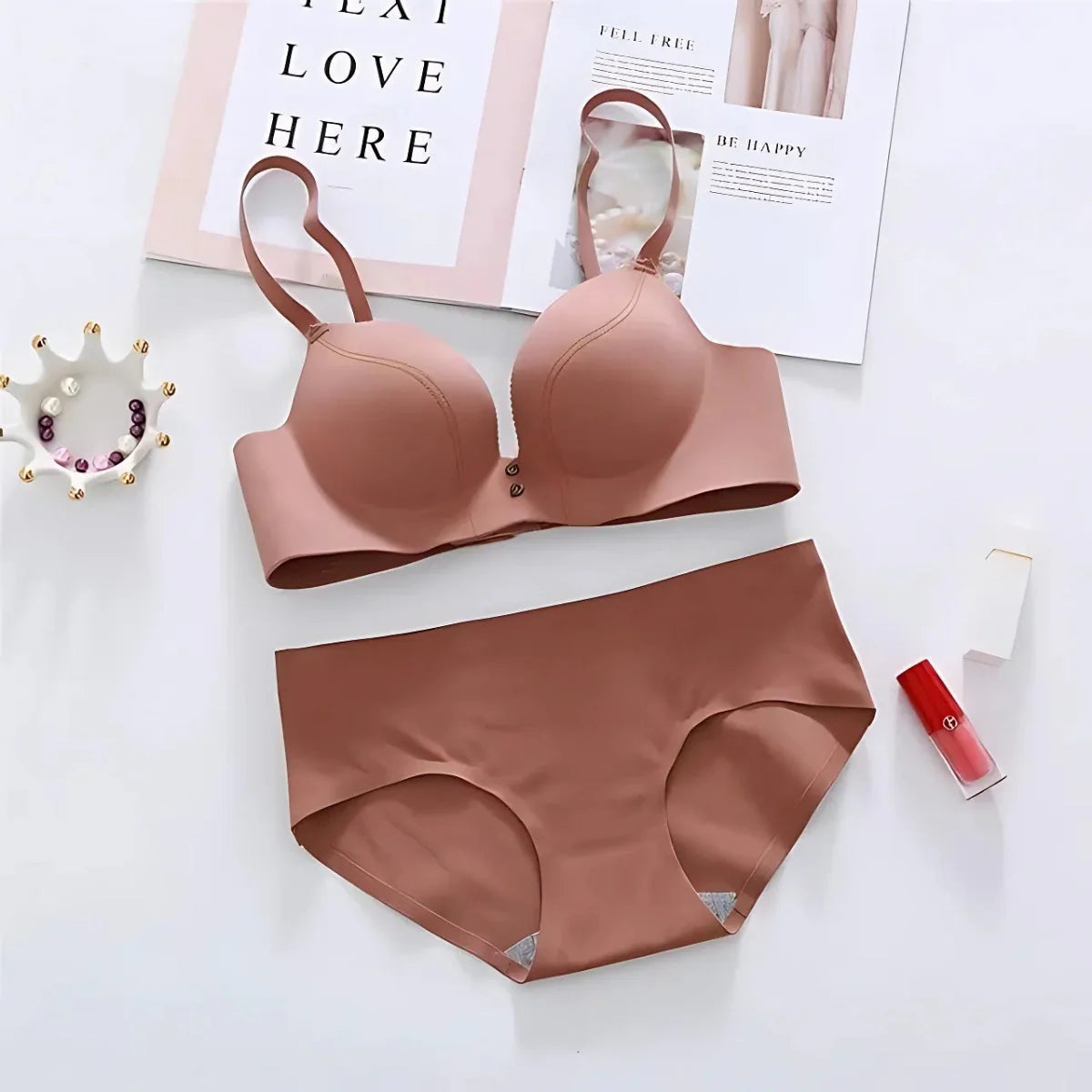 Women's Bra Panty Lingerie Set for Girl's Pack of 4 | L-76