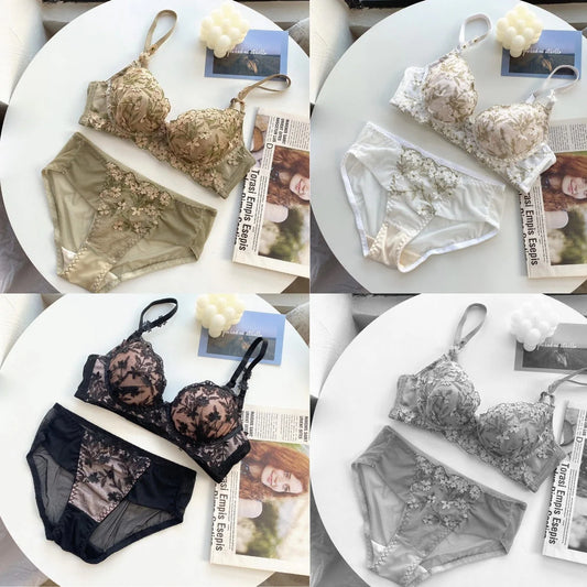 Women's Bra Panty Lingerie Set for Girl's Pack of 4 | L-98