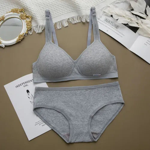 Women's Bra Panty Lingerie Set for Girl's Pack of 4| L - 38