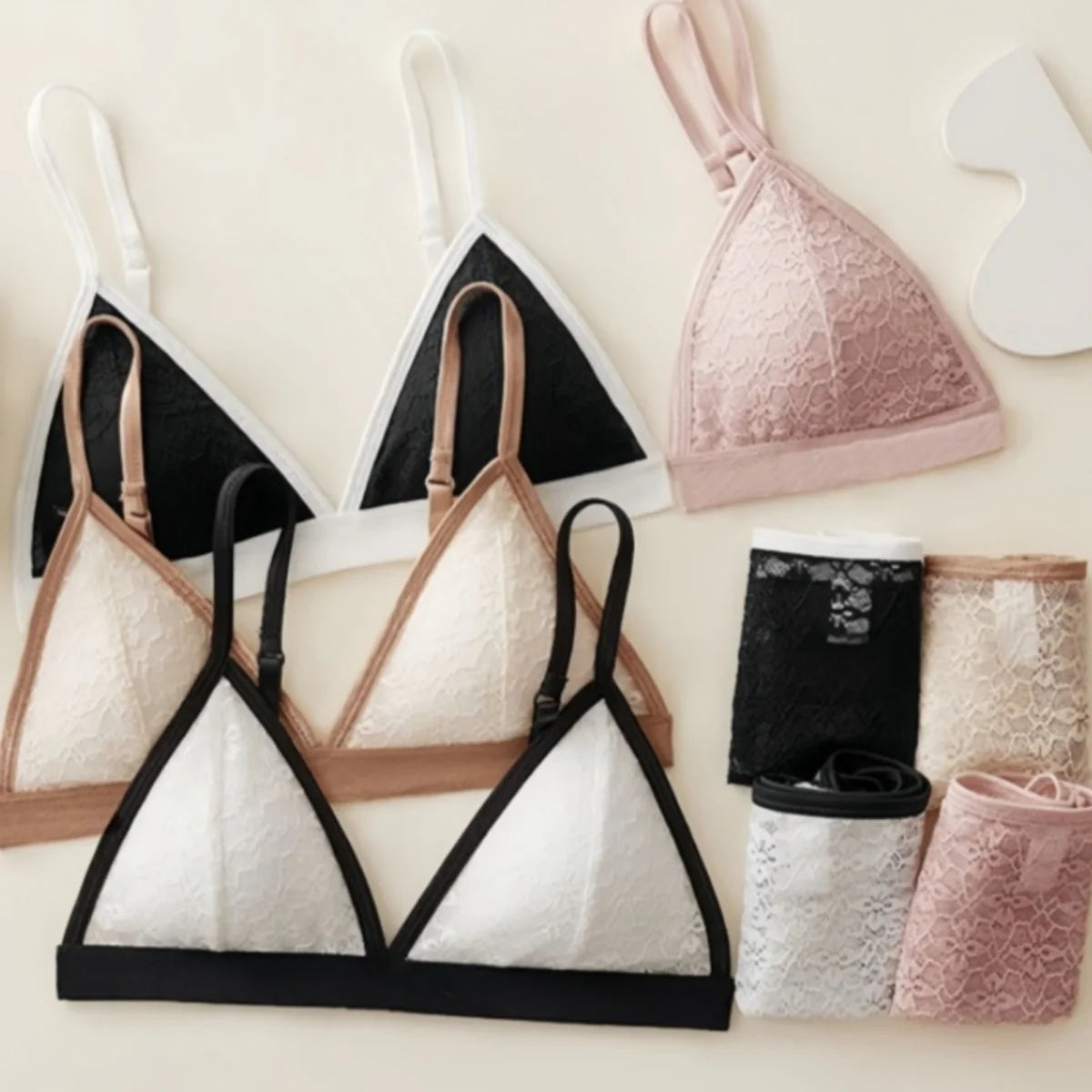 ( PACK OF =6) WOMEN'S BRA PANTY LINGERIE SET FOR GIRL'S COMBO | K-37
