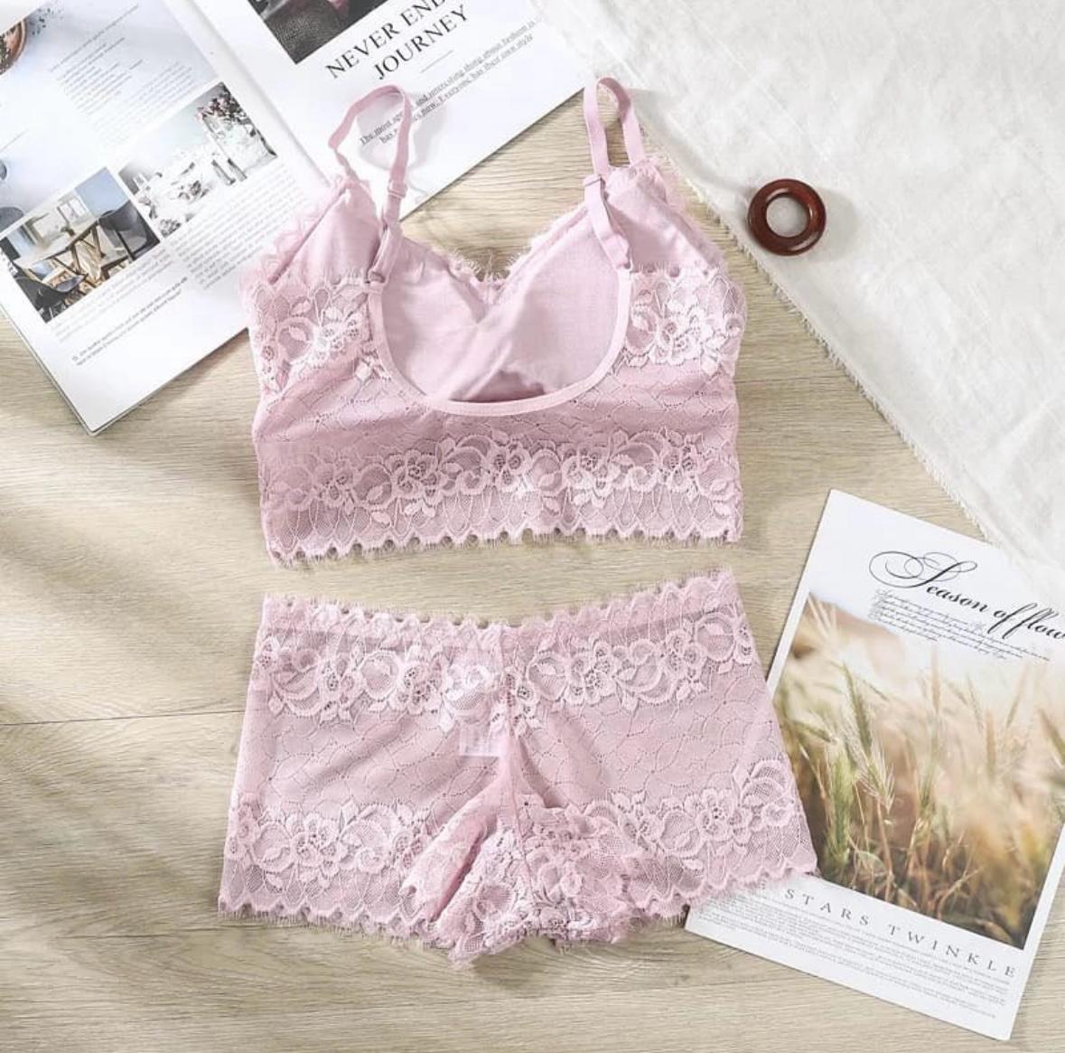 Women's Bra Panty Lingerie Set for Girl's Pack of 7| L - 81