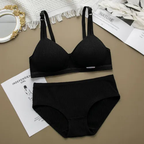 Women's Bra Panty Lingerie Set for Girl's Pack of 4| L - 38