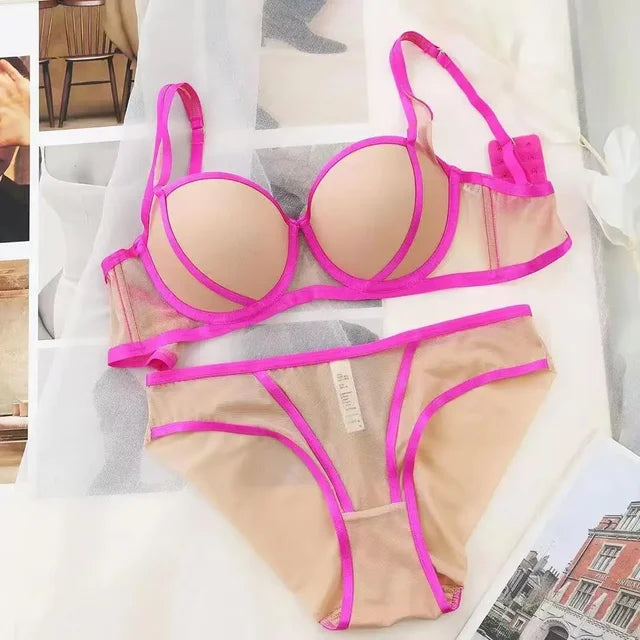 Women's Bra Panty Lingerie Set for Girl's Pack of 4 | L-64